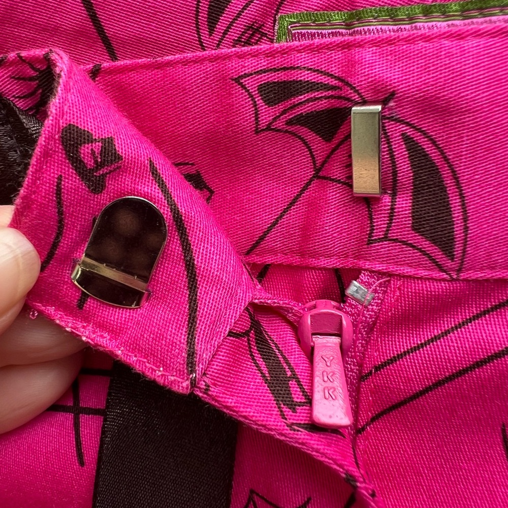 DANDY BY RANDI M Hot Pink and Black Umbrella Pants Women’s 14 - Picture 6 of 9